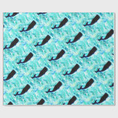 Blauwale Thunder_Cove Geschenkpapier (Flach)