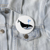 Blauwale - Tieraktivist - Wildtiere - Natur - Button (Beispiel)