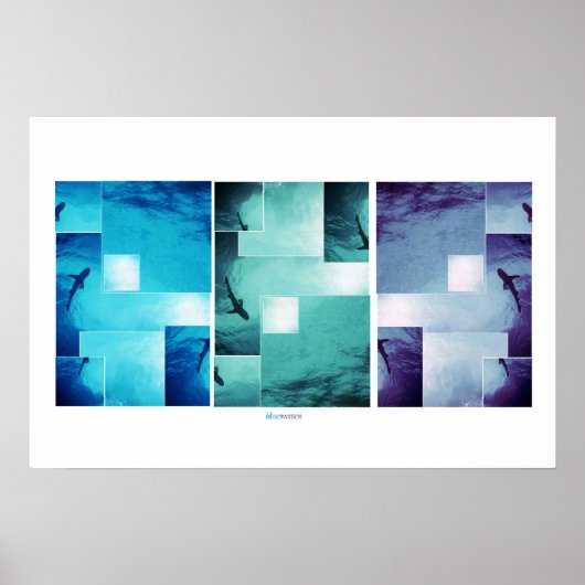 Blauwasser Poster (Vorne)