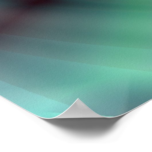 Blauweisheit Poster (Ecke)