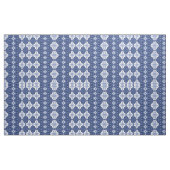 Blauweißes böhmisches Design Stoff (Yard (91,4 cm))