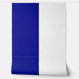 Blauweißes Muster für große Streifen Tapete