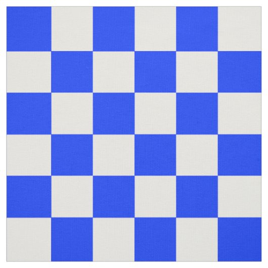 Blauweißes Schachbrettmuster für den Karo Stoff (Muster)