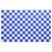Blauweißes Schachbrettmuster für den Karo Stoff (Fat Quarter (45,7 x 55,9 cm))