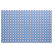 Blauweißes Schachmuster Stoff (Fat Quarter (45,7 x 55,9 cm))