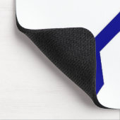 Blauweißflugzeugkonstruktion Mousepad (Ecke)