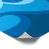 Blauwelle Poster (Ecke)