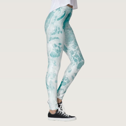 Blauwellen Leggings (Rechts)
