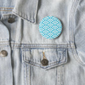 Blauwellenmuster Button (Beispiel)