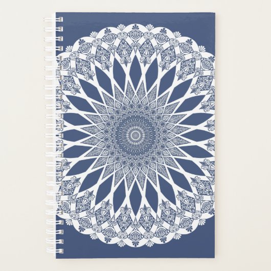 Blauwhale Hai Tristyns Mandala Planer (Vorderseite)