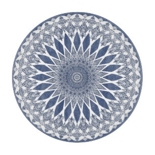 Blauwhale Hai Tristyns Mandala Schneidebrett