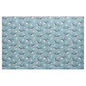 Blauwhalmuster Stoff (Fat Quarter (45,7 x 55,9 cm))