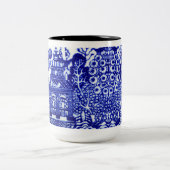 Blauwilddesigns Zweifarbige Tasse (Mittel)
