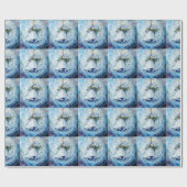 Blauwinterpapier Geschenkpapier (Flach)