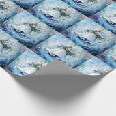 Blauwinterpapier Geschenkpapier (Ecke)