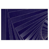 Blauzebrageometrie Stoff (Fat Quarter (45,7 x 55,9 cm))