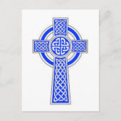 Blauzellenkreuzung Postkarte (Vorderseite)