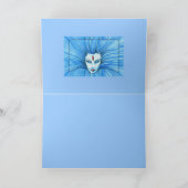 Blauzunge Karte (Innenseite)