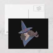 Blauzunge Postkarte (Vorne/Hinten)
