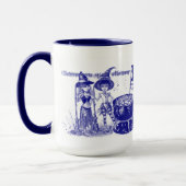 Blauzunge-Tasse Tasse (Links)
