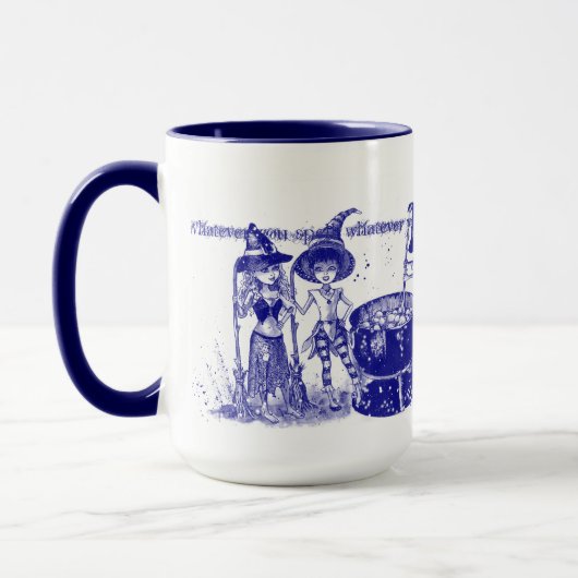 Blauzunge-Tasse Tasse (Links)