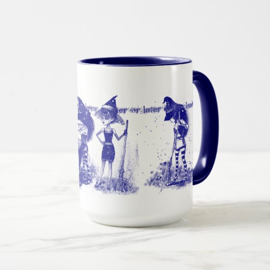 Blauzunge-Tasse Tasse (VorderseiteRechts)