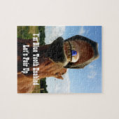 Blauzungenkäste Puzzle (Horizontal)