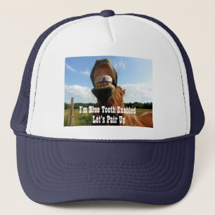 Blauzungenkäste Truckerkappe