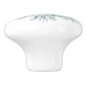 Blauzungenknopf Keramikknauf (Seitenansicht)