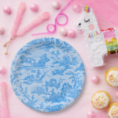 Blauzungenkopfplatte Pappteller (Party)