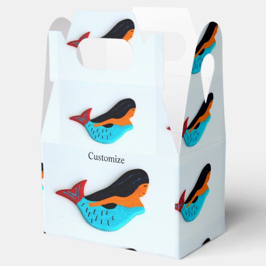 Blauzungenkuchen Geschenkschachtel (Geöffnet)