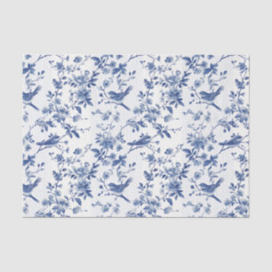 Blauzungenkulptur mit Birnen und Streifen Seidenpapier