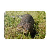 Blauzungenpfeife Lizard, Badematte (Vorderseite)