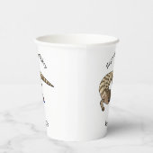 Blauzungenreptilierer Cartoon Pappbecher (Rechts)