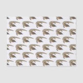 Blauzungenreptilierer Cartoon Seidenpapier (Vorderseite)