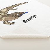 Blauzungenreptilierer Cartoon Sherpadecke (3/4)