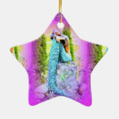 Blauzungenschmuck Keramik Ornament (Hinten)