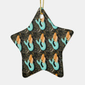 Blauzungenschmuck Keramikornament (Links)