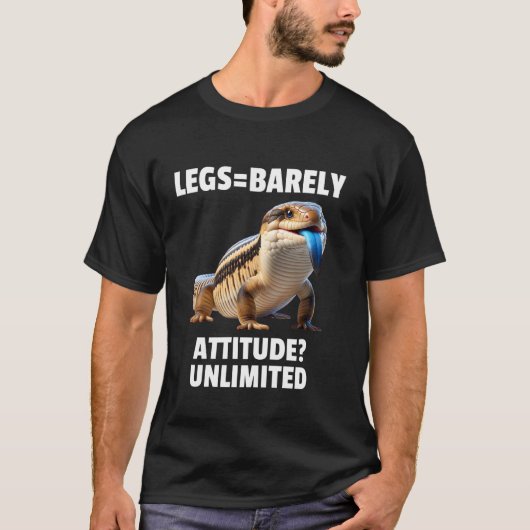 Blauzüngenskink-Halter T-Shirt (Vorderseite)