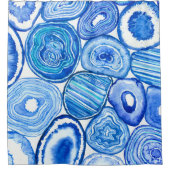 Blauzungenstücke Duschvorhang (Vorderseite)