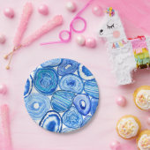 Blauzungenstücke Pappteller (Party)