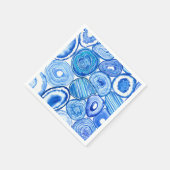 Blauzungenstücke Serviette (Ecke)