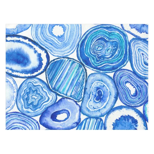 Blauzungenstücke Tischdecke (Vorderseite (Horizontal))