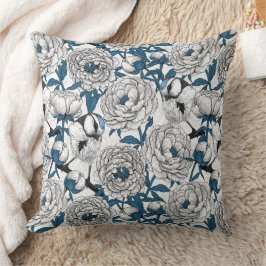 Blauzungenvögel Kissen