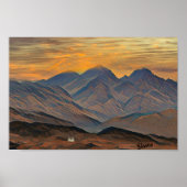 Blaven, Insel Skye, Schottland Poster (Vorne)