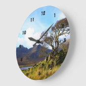 Blaven Isle of Skye Große Wanduhr (Winkel)