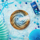 Blazar Black Hole Powered Galaxy Pappteller (Party)