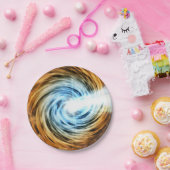 Blazar Black Hole Powered Galaxy Pappteller (Party)