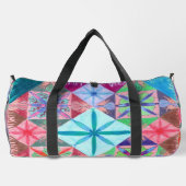 Blaze auf einer Mülltüte Duffle Bag (Rückseite)