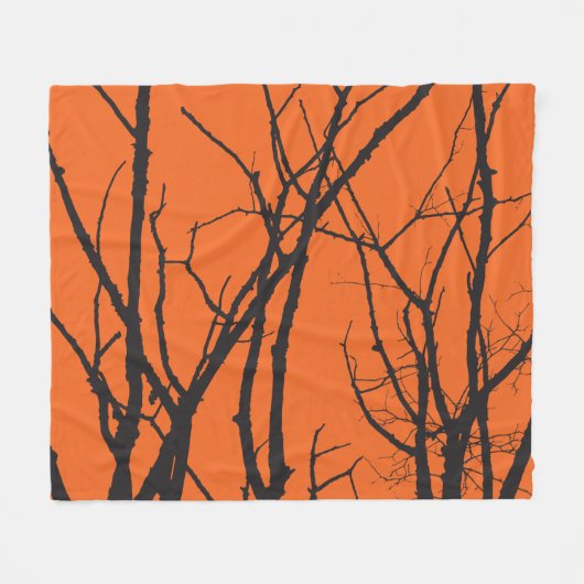 Blaze Camouflage Fleece Blanket (Vorderseite (Horizontal))